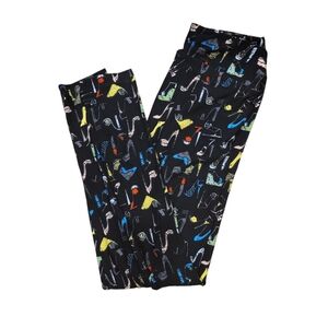 Black LuLaRoe High Heels Leggings - One Size